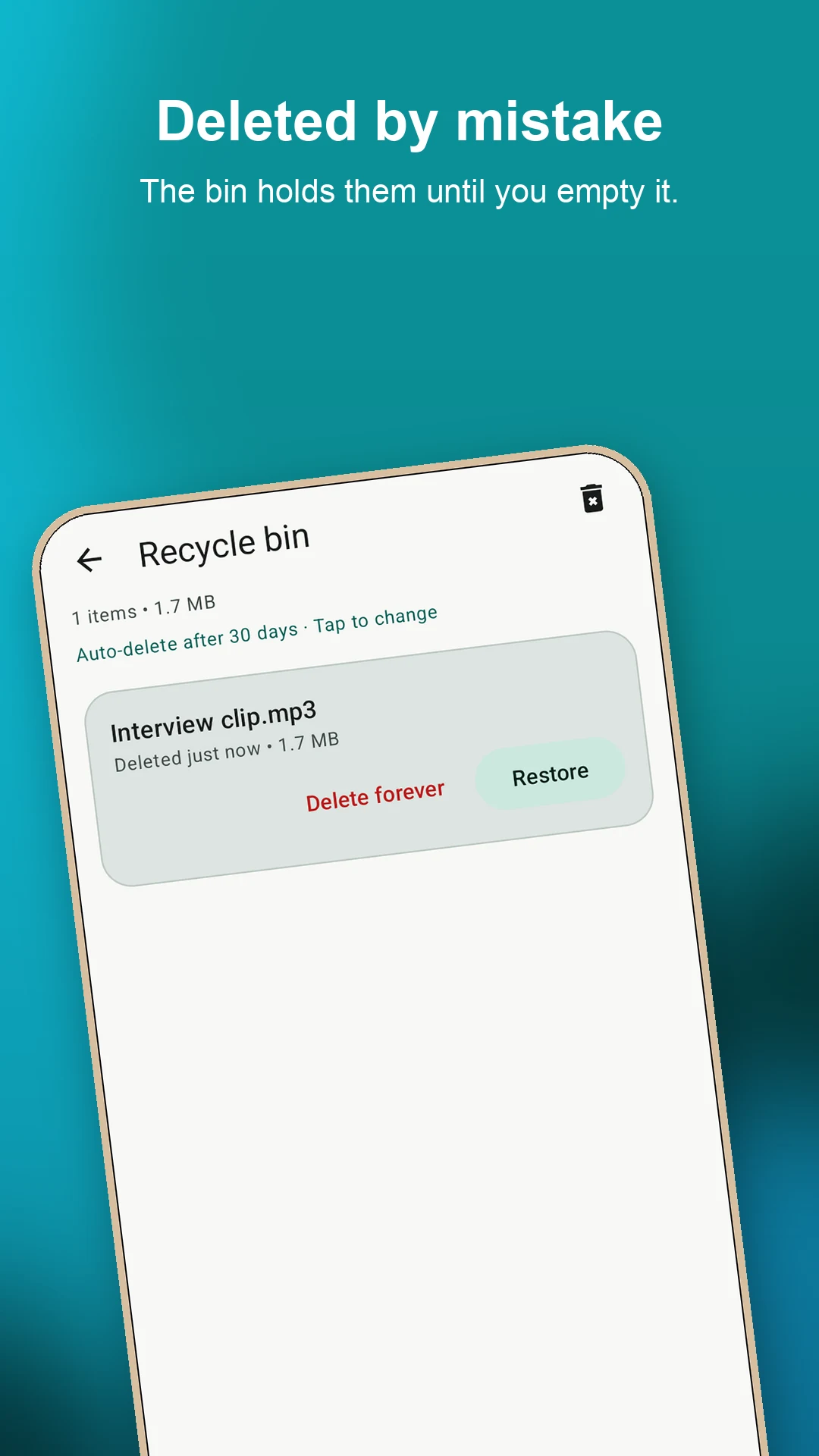 Voice Saver & Audio Editor screenshot
