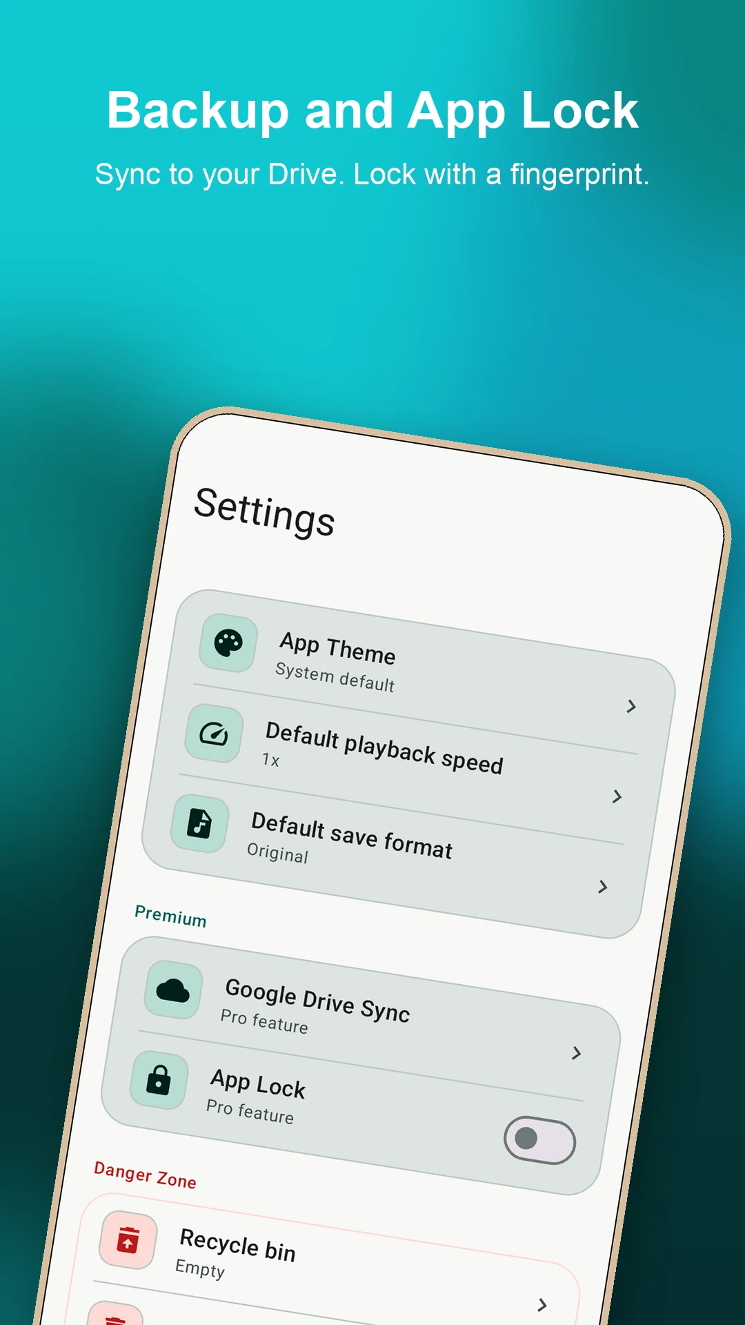 Voice Saver & Audio Editor screenshot